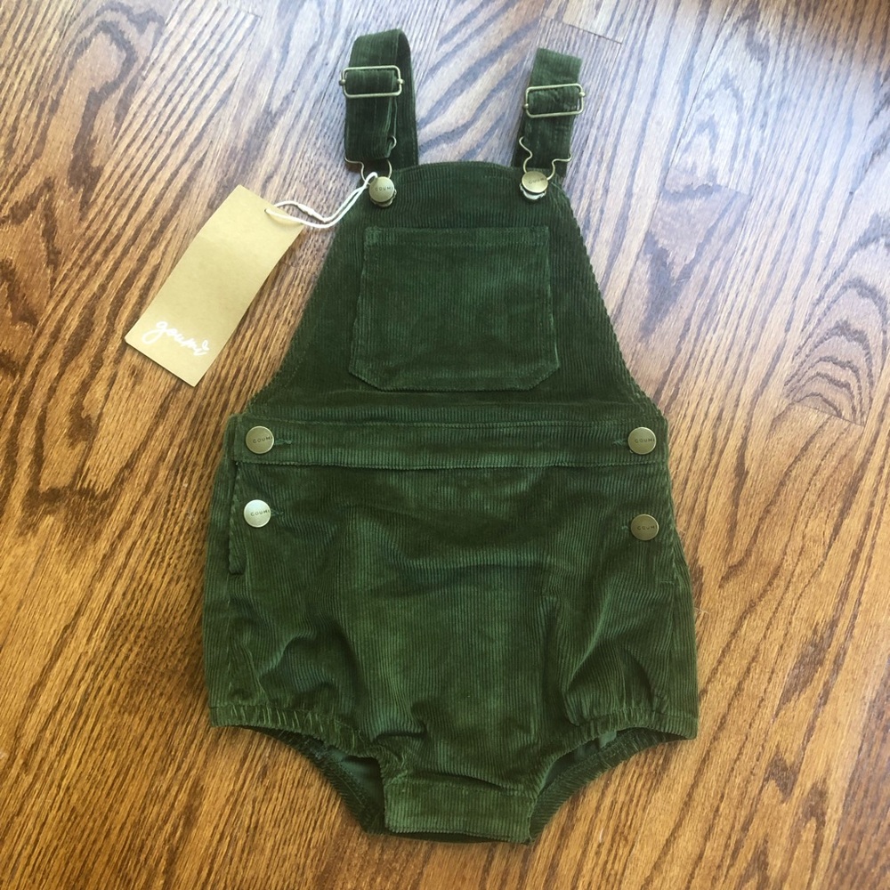 NEW Goumi Corduroy Romper 2-3 Years - Picture 2 of 13